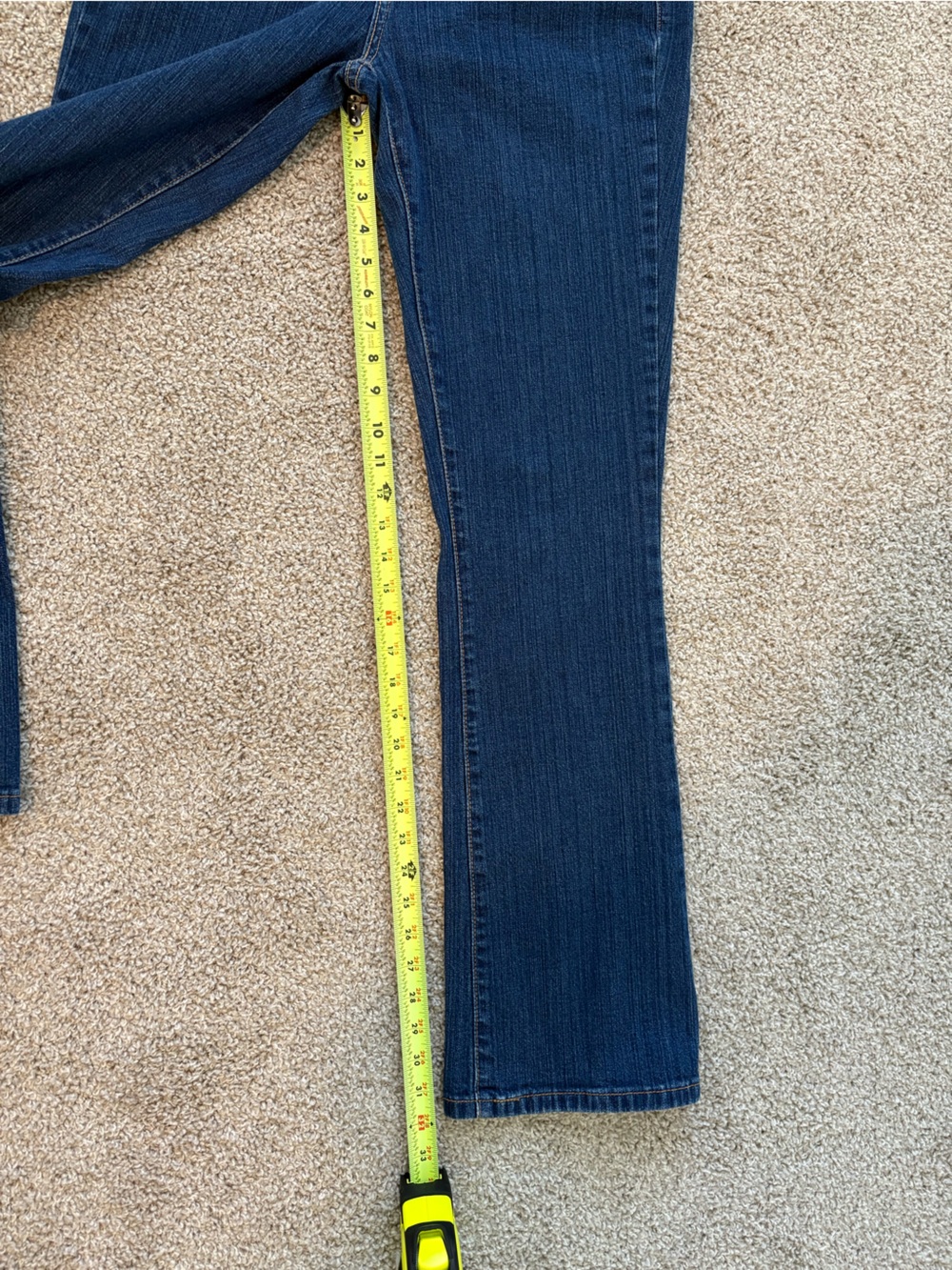 Levi's Women's Dark Blue Flare Jeans - Picture 9 of 10